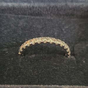 1ct Diamond wedding eternity ring 14k white Gold